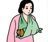 주관절 골절 이미지